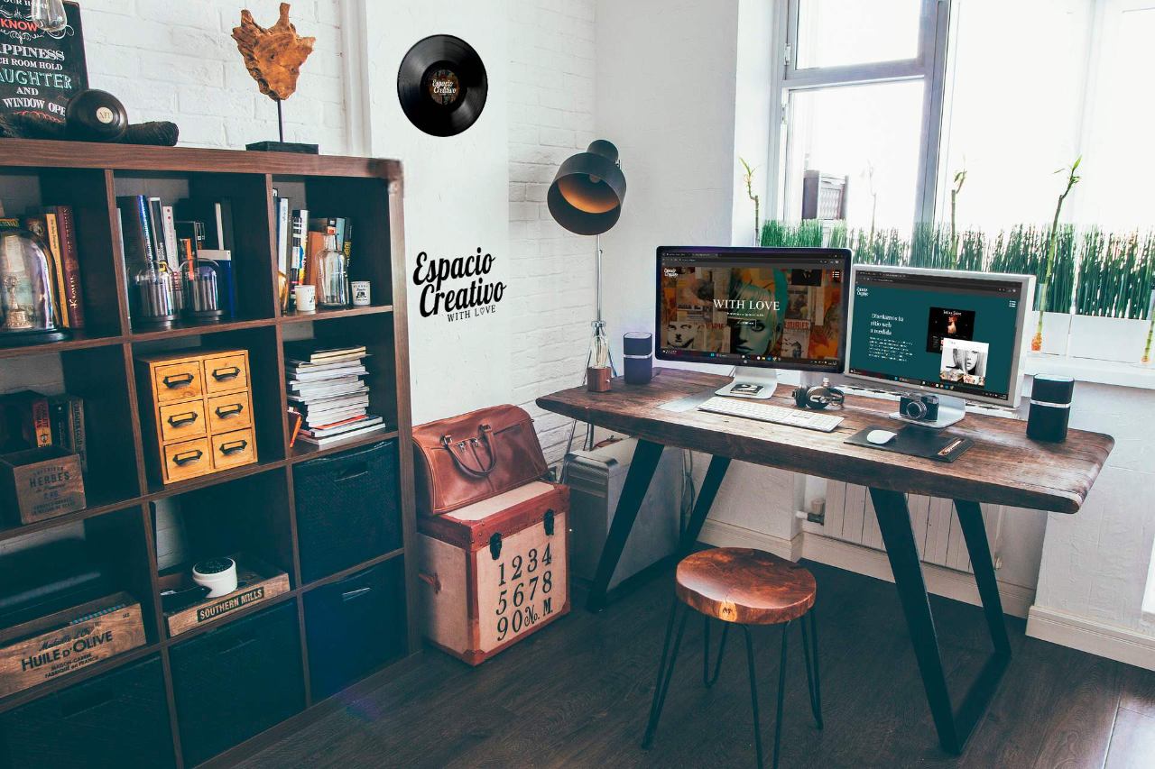 Foto del estudio digital de diseño web y diseño gráfico Espacio Creativo